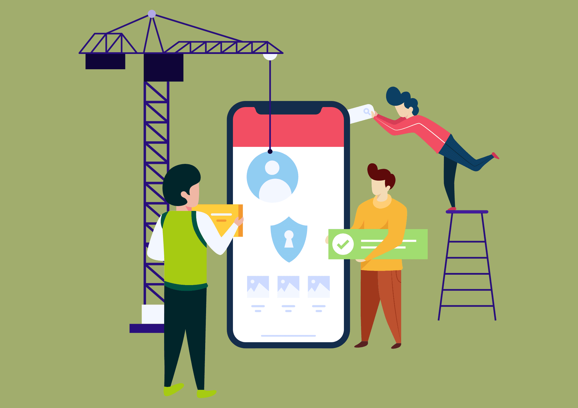 Secure mobile app development