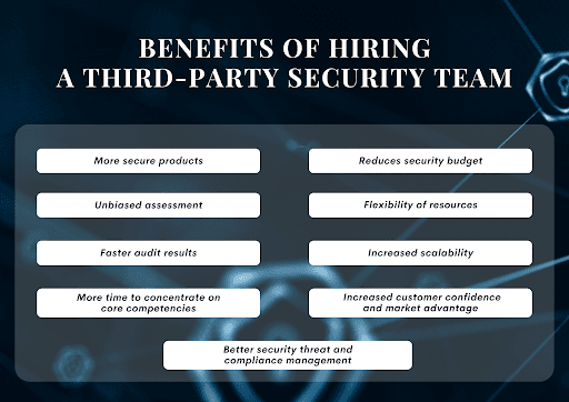 Benefits of hiring a third-party security team